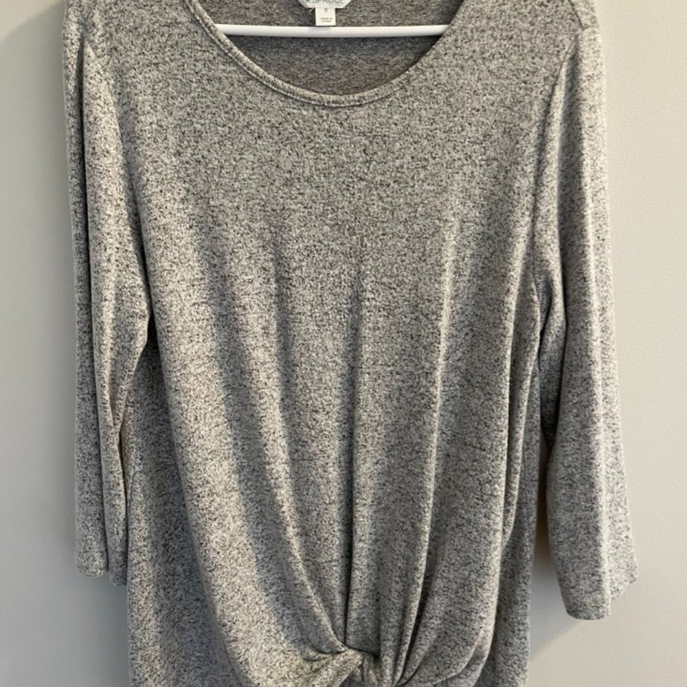 MARKET & SPRUCE JERSEY SWEATER